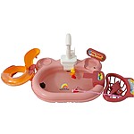 Circuit apă 2 în 1: chiuvetă și parc acvatic