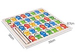 Joc magnetic de pescuit cu litere și cifre tip puzzle încastru - imagine 5