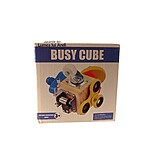 Jucărie senzorială Montessori, Busy cube muzical - imagine 7