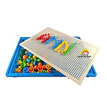 Joc creativ din plastic, Mozaic cu 296 piese - imagine 4