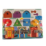 Planșă de activități Montessori Busy Board