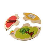 Puzzle educativ din lemn Evolution - imagine 2