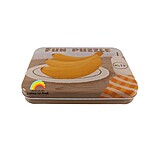 Set de 5 puzzle cu fructe și și legume în cutie metalică, 3 ani+ - imagine 3
