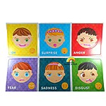 Set cu 6 planșe din carton gros, Exprimarea emoțiilor, 2 ani+ - imagine 2
