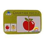 Joc educativ de asociere Cognition Puzzle cu fructe