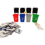 Joc educativ sortarea deșeurilor Garbage classification - imagine 2