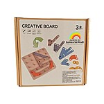 Joc educativ de tip Montessori, Creative Board, 3 ani+ - imagine 10