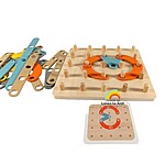 Joc educativ de tip Montessori, Creative Board, 3 ani+ - imagine 4