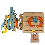 Joc educativ de tip Montessori, Creative Board, 3 ani+ - imagine 2