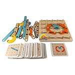 Joc educativ de tip Montessori, Creative Board, 3 ani+ - imagine 8