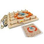 Joc educativ de tip Montessori, Creative Board, 3 ani+ - imagine 5