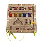 Labirint magnetic cu bile, jucărie de clasificare și matematică în limba romană