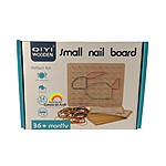 Joc educativ de tip Montessori, Geoboard cu elastice, 3 ani+ - imagine 2