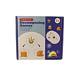 Joc educativ din lemn Ciclul vieții, 30 piese - imagine 6