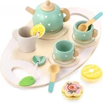 Set servirea ceaiului din lemn- Afternoon Tea Set, Kabi - imagine 3