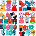 Joc 2 în 1: îmbracă familia și întinde rufele la uscat - imagine 3