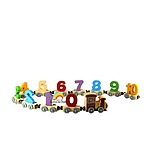 Trenuleț magnetic din lemn cu cifre - imagine 4