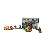 Trenuleț magnetic din lemn cu cifre