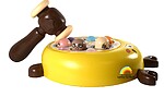 Joc de motricitate și dexteritate din plastic Whack-a-mole