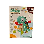 Jucărie senzorială pentru bebeluși Pop-it - model Dinozaur - imagine 2