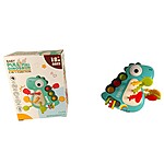 Jucărie senzorială pentru bebeluși Pop-it - model Dinozaur - imagine 3