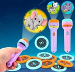 Proiector de imagini cu 6 discuri, 48 de imagini diferite – mov - imagine 3