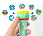 Proiector de imagini cu 6 discuri, 48 de imagini diferite – verde - imagine 3