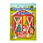 Puzzle magnetic ferma veselă cu 30 piese magnetice - imagine 4