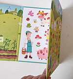 Puzzle magnetic ferma veselă cu 30 piese magnetice - imagine 3