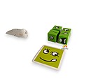 Jocul emoțiilor cu 12 cuburi colorate și 50 de carduri, în cutie metalică, 3 ani+ - imagine 3