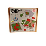 Joc educativ de logică, asociere și potrivire Bătălia Tangram, pentru 2 jucători - imagine 3
