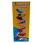 Circuit din lemn Slippery cars cu 3 mașinuțe - imagine 2
