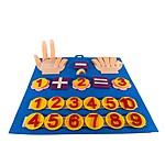 Joc de matematică din fetru - Numără pe degete - imagine 3