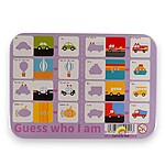 Joc de asociere Guess Who cu mijloace de transport, 24 piese - imagine 3