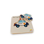 Joc de asociere Guess Who cu mijloace de transport, 24 piese - imagine 8