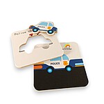 Joc de asociere Guess Who cu mijloace de transport, 24 piese - imagine 9