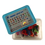 Joc educativ carduri cu litere și cifre din lemn - imagine 8