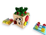 Cub educativ din lemn cu 9 activități Montessori - imagine 7