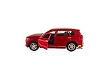 Mașinuță metalică cu sunete și lumini, vișinie, 11 cm - imagine 4