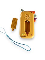 Telefon interactiv pentru bebeluși cu sunete – model Unicorn galben - imagine 3