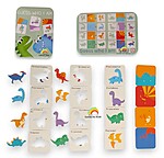 Joc de asociere Guess Who cu dinozauri, 24 piese