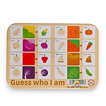 Joc de asociere Guess Who cu legume, 24 piese - imagine 3