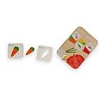 Joc de asociere Guess Who cu legume, 24 piese - imagine 8