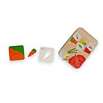 Joc de asociere Guess Who cu legume, 24 piese - imagine 9