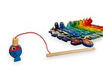 Joc logaritmic Montessori 6 în 1 cu animale - imagine 5