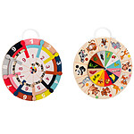 Joc educativ 2 în 1 – Tabla înmulțirii și Hrana animalelor - imagine 2