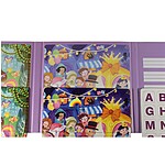 Carte magnetică cu 3 puzzle - Princess and Amusement Park Magnetic Puzzle - imagine 2