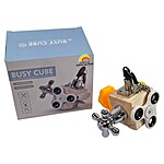 Jucărie senzorială Montessori, Busy cube - imagine 4