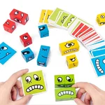 Jocul emoțiilor cu 12 cuburi și dreptunghiuri colorate și 50 de carduri - imagine 3