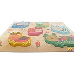 Puzzle încastru 3D din lemn cu insecte - imagine 5